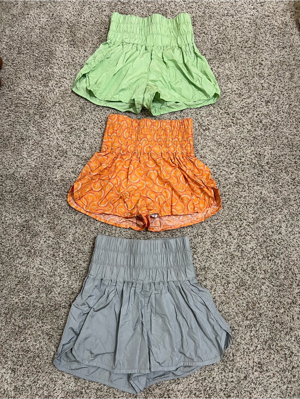 4 pairs free people the way home shorts XS/S